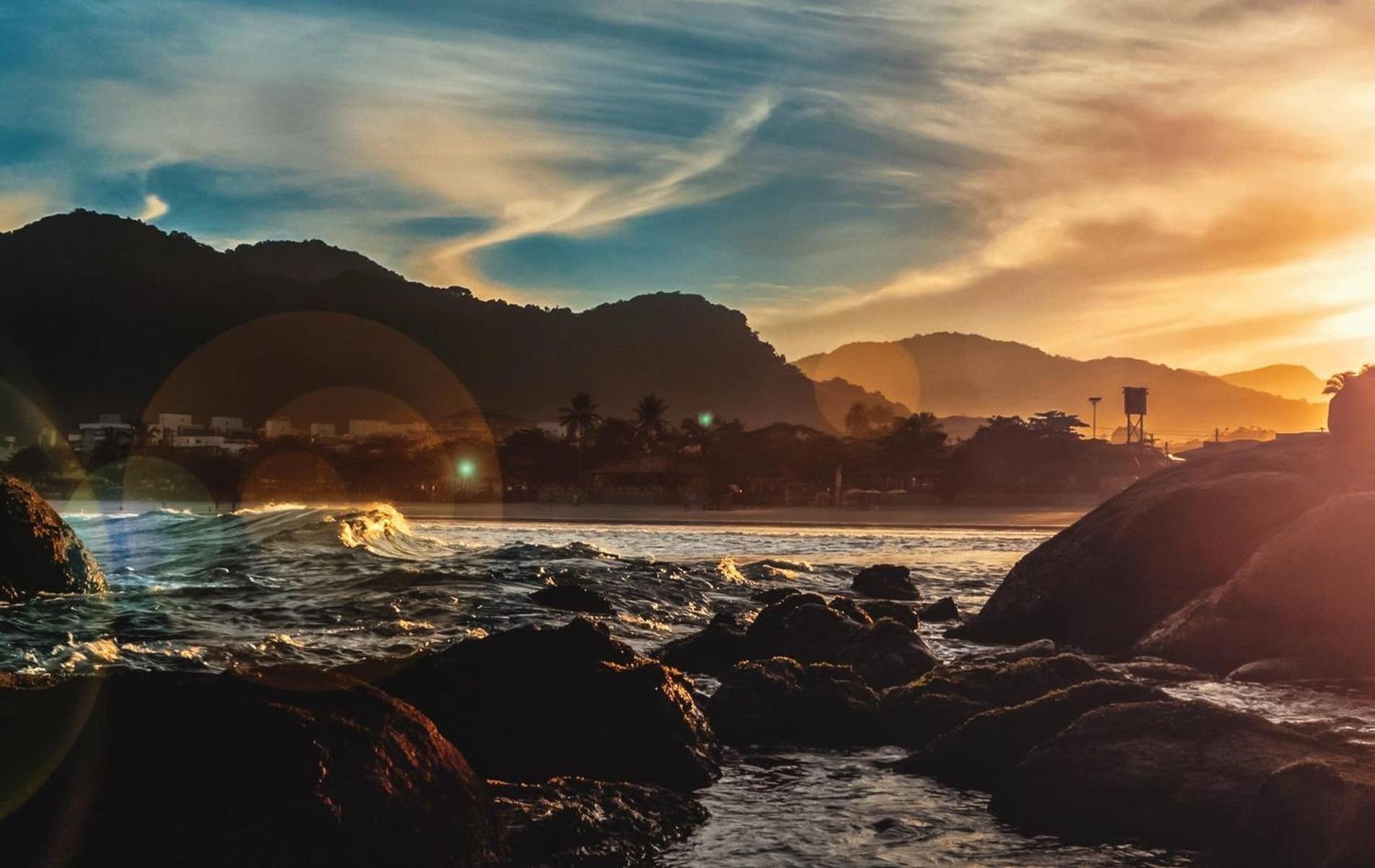Apartamento Praia Grande Ubatuba 2 Vagas Garagem Internet Wifi Luaran gambar